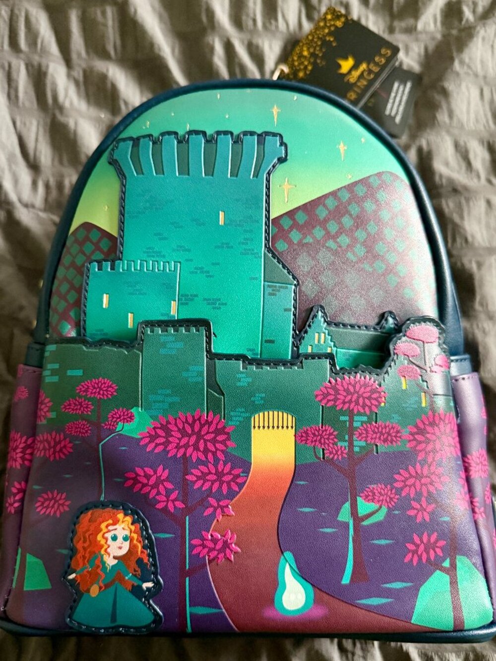 Disney Brave Princess Merida Castle Mini Loungefly Backpack